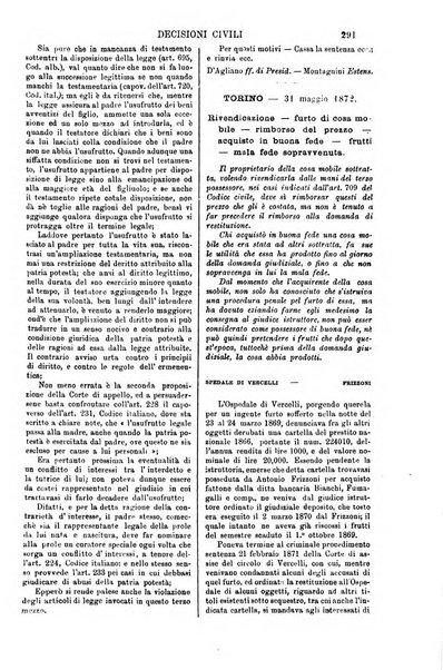 Annali della giurisprudenza italiana raccolta generale delle decisioni delle Corti di cassazione e d'appello in materia civile, criminale, commerciale, di diritto pubblico e amministrativo, e di procedura civile e penale