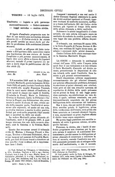 Annali della giurisprudenza italiana raccolta generale delle decisioni delle Corti di cassazione e d'appello in materia civile, criminale, commerciale, di diritto pubblico e amministrativo, e di procedura civile e penale