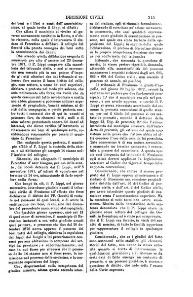 Annali della giurisprudenza italiana raccolta generale delle decisioni delle Corti di cassazione e d'appello in materia civile, criminale, commerciale, di diritto pubblico e amministrativo, e di procedura civile e penale