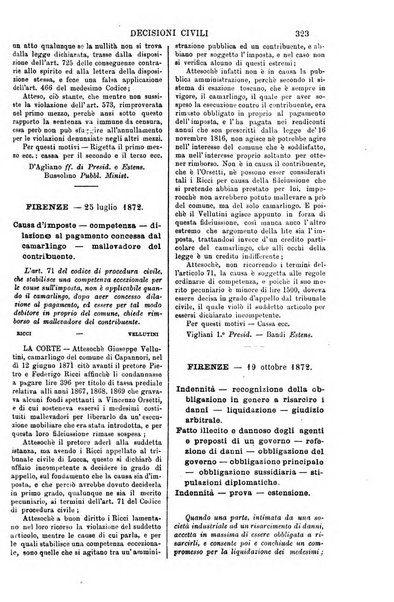 Annali della giurisprudenza italiana raccolta generale delle decisioni delle Corti di cassazione e d'appello in materia civile, criminale, commerciale, di diritto pubblico e amministrativo, e di procedura civile e penale