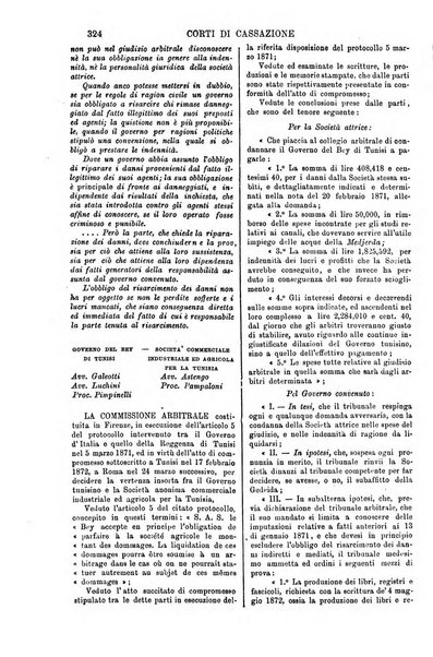 Annali della giurisprudenza italiana raccolta generale delle decisioni delle Corti di cassazione e d'appello in materia civile, criminale, commerciale, di diritto pubblico e amministrativo, e di procedura civile e penale