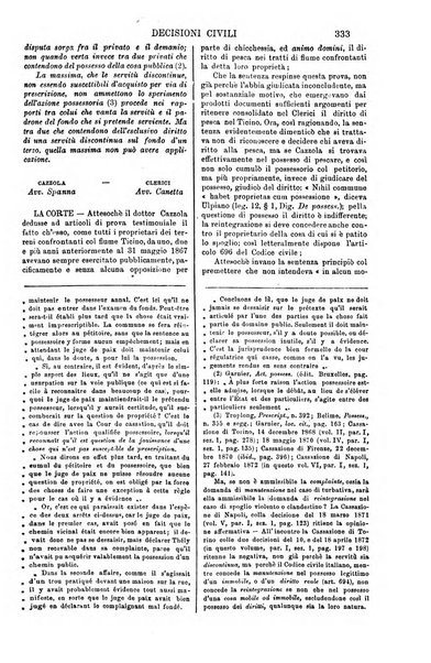 Annali della giurisprudenza italiana raccolta generale delle decisioni delle Corti di cassazione e d'appello in materia civile, criminale, commerciale, di diritto pubblico e amministrativo, e di procedura civile e penale