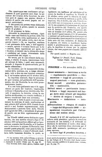 Annali della giurisprudenza italiana raccolta generale delle decisioni delle Corti di cassazione e d'appello in materia civile, criminale, commerciale, di diritto pubblico e amministrativo, e di procedura civile e penale