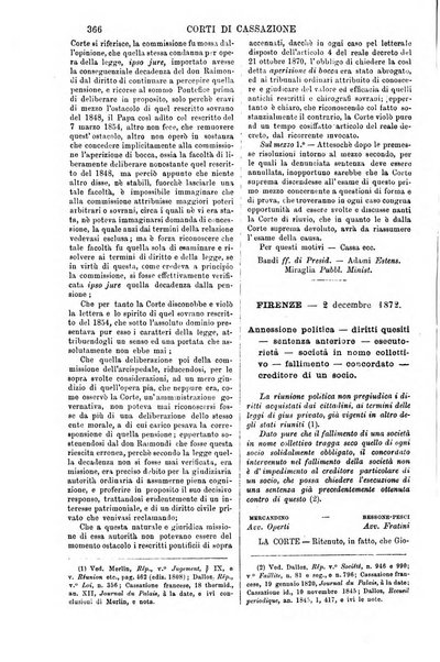 Annali della giurisprudenza italiana raccolta generale delle decisioni delle Corti di cassazione e d'appello in materia civile, criminale, commerciale, di diritto pubblico e amministrativo, e di procedura civile e penale