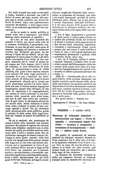 Annali della giurisprudenza italiana raccolta generale delle decisioni delle Corti di cassazione e d'appello in materia civile, criminale, commerciale, di diritto pubblico e amministrativo, e di procedura civile e penale