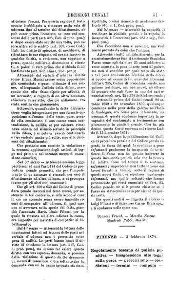 Annali della giurisprudenza italiana raccolta generale delle decisioni delle Corti di cassazione e d'appello in materia civile, criminale, commerciale, di diritto pubblico e amministrativo, e di procedura civile e penale