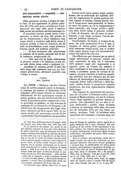 Annali della giurisprudenza italiana raccolta generale delle decisioni delle Corti di cassazione e d'appello in materia civile, criminale, commerciale, di diritto pubblico e amministrativo, e di procedura civile e penale