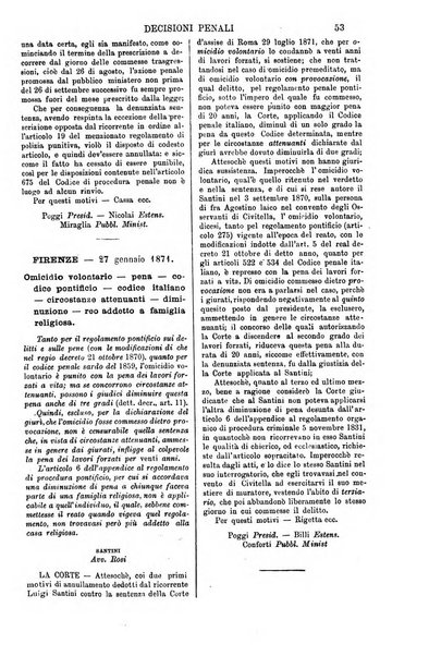 Annali della giurisprudenza italiana raccolta generale delle decisioni delle Corti di cassazione e d'appello in materia civile, criminale, commerciale, di diritto pubblico e amministrativo, e di procedura civile e penale