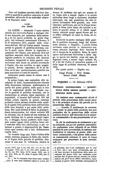 Annali della giurisprudenza italiana raccolta generale delle decisioni delle Corti di cassazione e d'appello in materia civile, criminale, commerciale, di diritto pubblico e amministrativo, e di procedura civile e penale