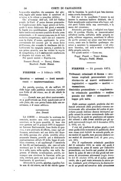 Annali della giurisprudenza italiana raccolta generale delle decisioni delle Corti di cassazione e d'appello in materia civile, criminale, commerciale, di diritto pubblico e amministrativo, e di procedura civile e penale