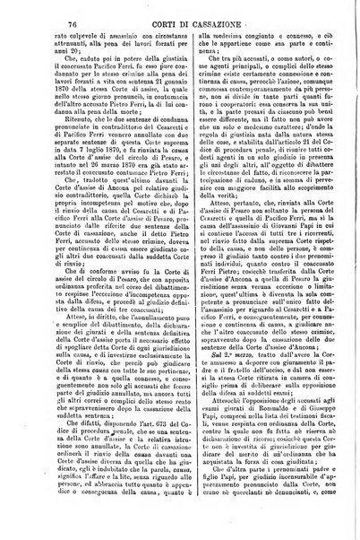 Annali della giurisprudenza italiana raccolta generale delle decisioni delle Corti di cassazione e d'appello in materia civile, criminale, commerciale, di diritto pubblico e amministrativo, e di procedura civile e penale