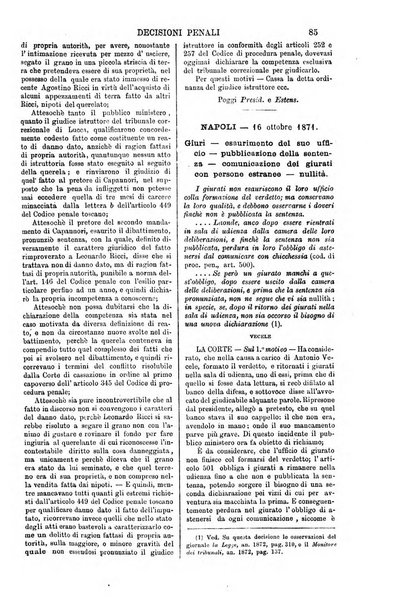 Annali della giurisprudenza italiana raccolta generale delle decisioni delle Corti di cassazione e d'appello in materia civile, criminale, commerciale, di diritto pubblico e amministrativo, e di procedura civile e penale