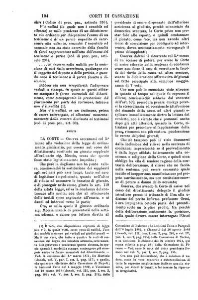 Annali della giurisprudenza italiana raccolta generale delle decisioni delle Corti di cassazione e d'appello in materia civile, criminale, commerciale, di diritto pubblico e amministrativo, e di procedura civile e penale