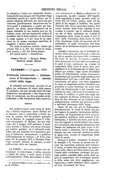 Annali della giurisprudenza italiana raccolta generale delle decisioni delle Corti di cassazione e d'appello in materia civile, criminale, commerciale, di diritto pubblico e amministrativo, e di procedura civile e penale