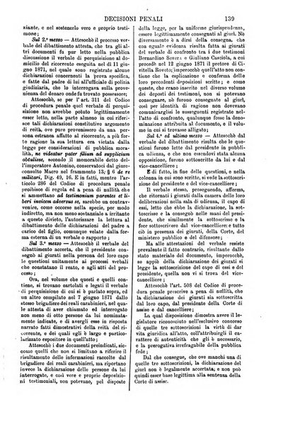 Annali della giurisprudenza italiana raccolta generale delle decisioni delle Corti di cassazione e d'appello in materia civile, criminale, commerciale, di diritto pubblico e amministrativo, e di procedura civile e penale