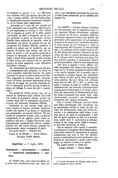 Annali della giurisprudenza italiana raccolta generale delle decisioni delle Corti di cassazione e d'appello in materia civile, criminale, commerciale, di diritto pubblico e amministrativo, e di procedura civile e penale