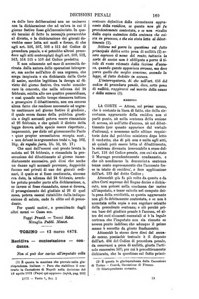 Annali della giurisprudenza italiana raccolta generale delle decisioni delle Corti di cassazione e d'appello in materia civile, criminale, commerciale, di diritto pubblico e amministrativo, e di procedura civile e penale