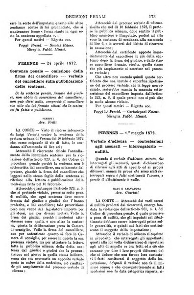 Annali della giurisprudenza italiana raccolta generale delle decisioni delle Corti di cassazione e d'appello in materia civile, criminale, commerciale, di diritto pubblico e amministrativo, e di procedura civile e penale