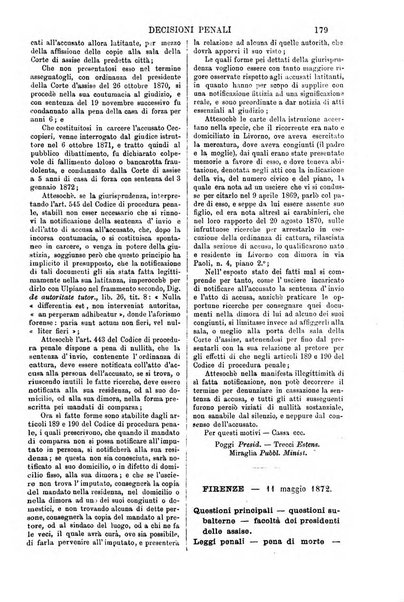 Annali della giurisprudenza italiana raccolta generale delle decisioni delle Corti di cassazione e d'appello in materia civile, criminale, commerciale, di diritto pubblico e amministrativo, e di procedura civile e penale