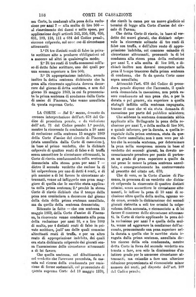 Annali della giurisprudenza italiana raccolta generale delle decisioni delle Corti di cassazione e d'appello in materia civile, criminale, commerciale, di diritto pubblico e amministrativo, e di procedura civile e penale