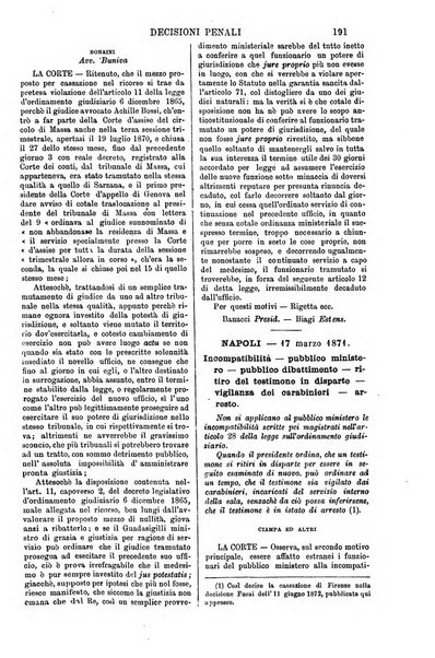 Annali della giurisprudenza italiana raccolta generale delle decisioni delle Corti di cassazione e d'appello in materia civile, criminale, commerciale, di diritto pubblico e amministrativo, e di procedura civile e penale