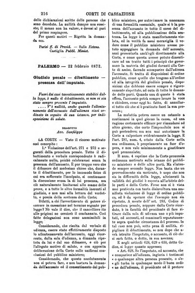 Annali della giurisprudenza italiana raccolta generale delle decisioni delle Corti di cassazione e d'appello in materia civile, criminale, commerciale, di diritto pubblico e amministrativo, e di procedura civile e penale