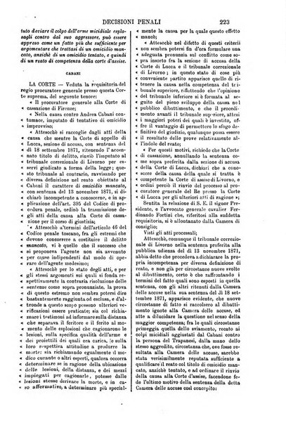 Annali della giurisprudenza italiana raccolta generale delle decisioni delle Corti di cassazione e d'appello in materia civile, criminale, commerciale, di diritto pubblico e amministrativo, e di procedura civile e penale