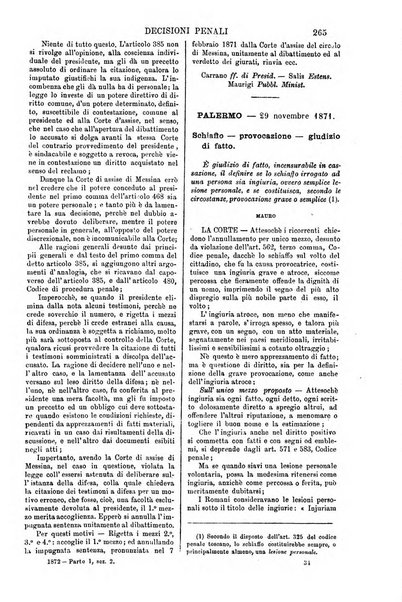 Annali della giurisprudenza italiana raccolta generale delle decisioni delle Corti di cassazione e d'appello in materia civile, criminale, commerciale, di diritto pubblico e amministrativo, e di procedura civile e penale