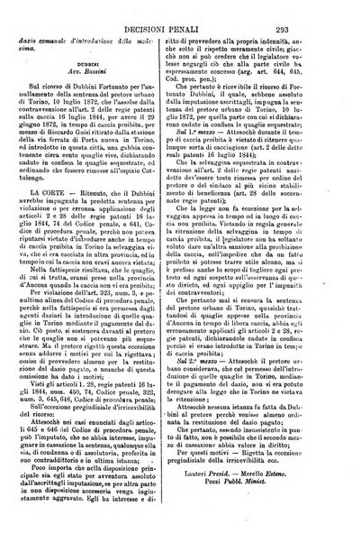 Annali della giurisprudenza italiana raccolta generale delle decisioni delle Corti di cassazione e d'appello in materia civile, criminale, commerciale, di diritto pubblico e amministrativo, e di procedura civile e penale