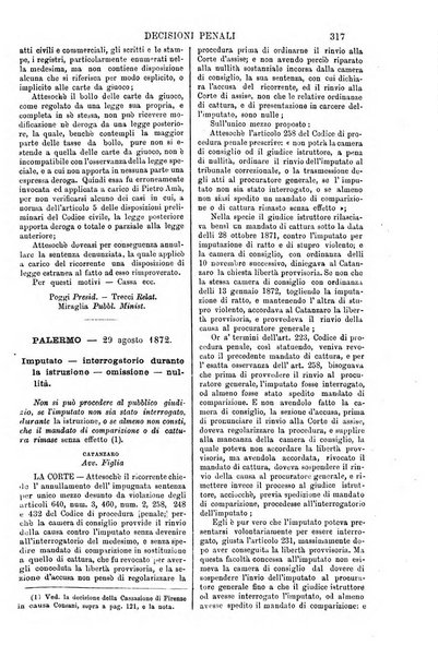 Annali della giurisprudenza italiana raccolta generale delle decisioni delle Corti di cassazione e d'appello in materia civile, criminale, commerciale, di diritto pubblico e amministrativo, e di procedura civile e penale