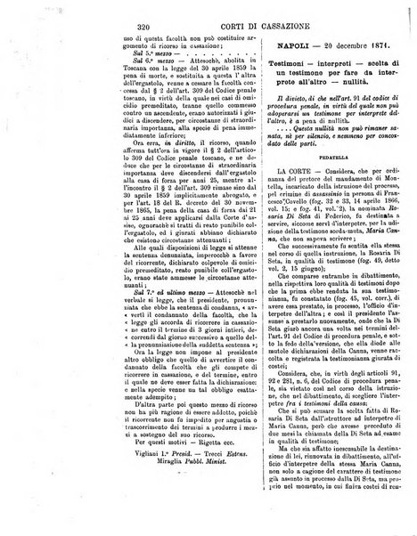 Annali della giurisprudenza italiana raccolta generale delle decisioni delle Corti di cassazione e d'appello in materia civile, criminale, commerciale, di diritto pubblico e amministrativo, e di procedura civile e penale