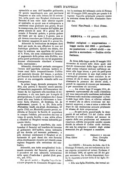 Annali della giurisprudenza italiana raccolta generale delle decisioni delle Corti di cassazione e d'appello in materia civile, criminale, commerciale, di diritto pubblico e amministrativo, e di procedura civile e penale