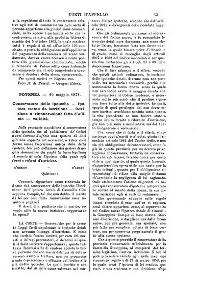 Annali della giurisprudenza italiana raccolta generale delle decisioni delle Corti di cassazione e d'appello in materia civile, criminale, commerciale, di diritto pubblico e amministrativo, e di procedura civile e penale