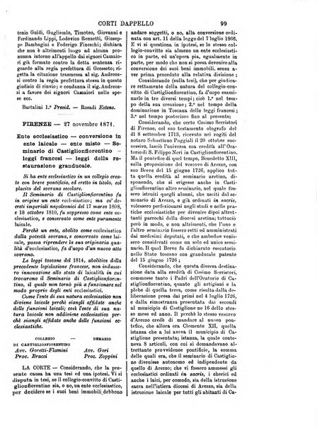 Annali della giurisprudenza italiana raccolta generale delle decisioni delle Corti di cassazione e d'appello in materia civile, criminale, commerciale, di diritto pubblico e amministrativo, e di procedura civile e penale