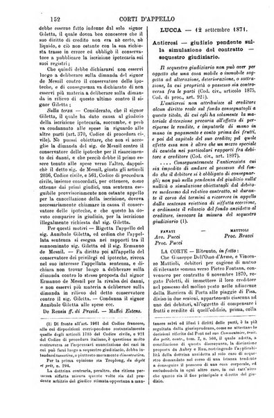 Annali della giurisprudenza italiana raccolta generale delle decisioni delle Corti di cassazione e d'appello in materia civile, criminale, commerciale, di diritto pubblico e amministrativo, e di procedura civile e penale