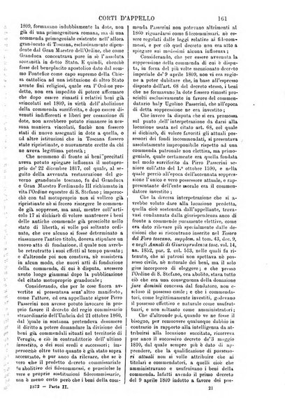 Annali della giurisprudenza italiana raccolta generale delle decisioni delle Corti di cassazione e d'appello in materia civile, criminale, commerciale, di diritto pubblico e amministrativo, e di procedura civile e penale