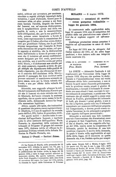 Annali della giurisprudenza italiana raccolta generale delle decisioni delle Corti di cassazione e d'appello in materia civile, criminale, commerciale, di diritto pubblico e amministrativo, e di procedura civile e penale