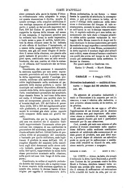 Annali della giurisprudenza italiana raccolta generale delle decisioni delle Corti di cassazione e d'appello in materia civile, criminale, commerciale, di diritto pubblico e amministrativo, e di procedura civile e penale