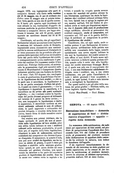 Annali della giurisprudenza italiana raccolta generale delle decisioni delle Corti di cassazione e d'appello in materia civile, criminale, commerciale, di diritto pubblico e amministrativo, e di procedura civile e penale