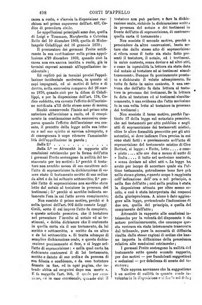 Annali della giurisprudenza italiana raccolta generale delle decisioni delle Corti di cassazione e d'appello in materia civile, criminale, commerciale, di diritto pubblico e amministrativo, e di procedura civile e penale