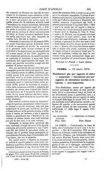 Annali della giurisprudenza italiana raccolta generale delle decisioni delle Corti di cassazione e d'appello in materia civile, criminale, commerciale, di diritto pubblico e amministrativo, e di procedura civile e penale