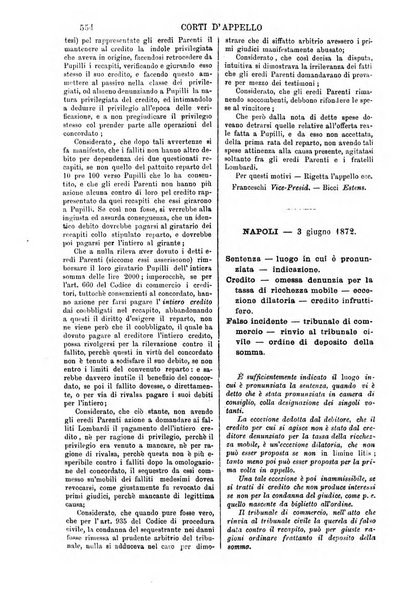 Annali della giurisprudenza italiana raccolta generale delle decisioni delle Corti di cassazione e d'appello in materia civile, criminale, commerciale, di diritto pubblico e amministrativo, e di procedura civile e penale