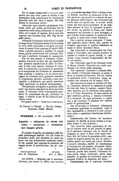 Annali della giurisprudenza italiana raccolta generale delle decisioni delle Corti di cassazione e d'appello in materia civile, criminale, commerciale, di diritto pubblico e amministrativo, e di procedura civile e penale