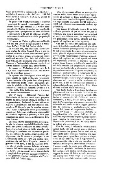 Annali della giurisprudenza italiana raccolta generale delle decisioni delle Corti di cassazione e d'appello in materia civile, criminale, commerciale, di diritto pubblico e amministrativo, e di procedura civile e penale