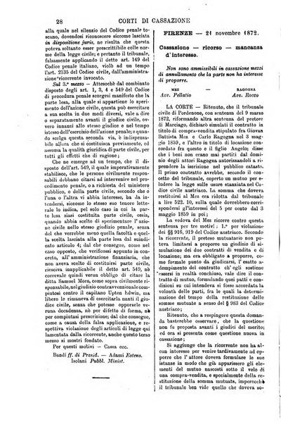 Annali della giurisprudenza italiana raccolta generale delle decisioni delle Corti di cassazione e d'appello in materia civile, criminale, commerciale, di diritto pubblico e amministrativo, e di procedura civile e penale