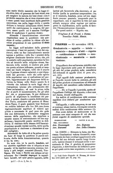 Annali della giurisprudenza italiana raccolta generale delle decisioni delle Corti di cassazione e d'appello in materia civile, criminale, commerciale, di diritto pubblico e amministrativo, e di procedura civile e penale