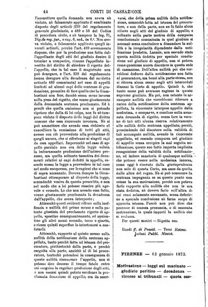 Annali della giurisprudenza italiana raccolta generale delle decisioni delle Corti di cassazione e d'appello in materia civile, criminale, commerciale, di diritto pubblico e amministrativo, e di procedura civile e penale