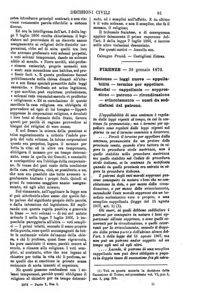 Annali della giurisprudenza italiana raccolta generale delle decisioni delle Corti di cassazione e d'appello in materia civile, criminale, commerciale, di diritto pubblico e amministrativo, e di procedura civile e penale