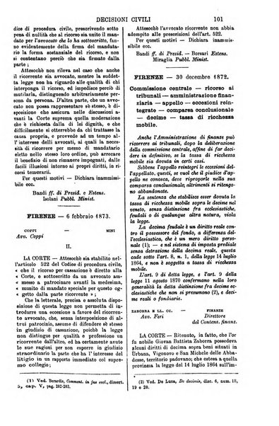 Annali della giurisprudenza italiana raccolta generale delle decisioni delle Corti di cassazione e d'appello in materia civile, criminale, commerciale, di diritto pubblico e amministrativo, e di procedura civile e penale