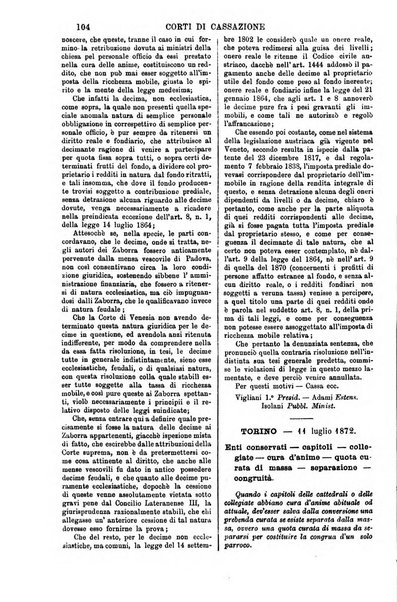 Annali della giurisprudenza italiana raccolta generale delle decisioni delle Corti di cassazione e d'appello in materia civile, criminale, commerciale, di diritto pubblico e amministrativo, e di procedura civile e penale